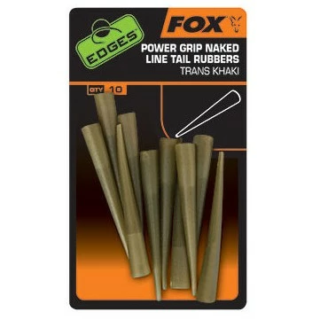 Fox Power Grip Naked Line Tail Rubbers Size 7 X 10