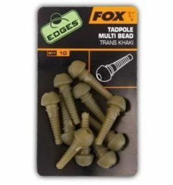 Fox Edges Tadpole Multi Bead X 10 Trans Khaki
