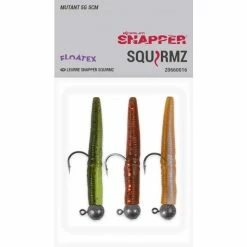 SNAPPER FLOATEX SQUIRMZ 5cm - MUTANT 5Gr