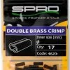 Spro Matte Black W-Brass Crimp # 1.2X2.6Xl8