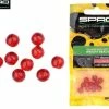 Spro Rnd Glass Beads Red Ruby
